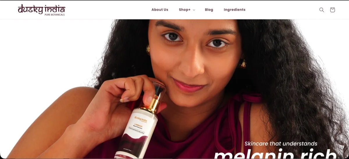 Ecommerce store built by Creator City