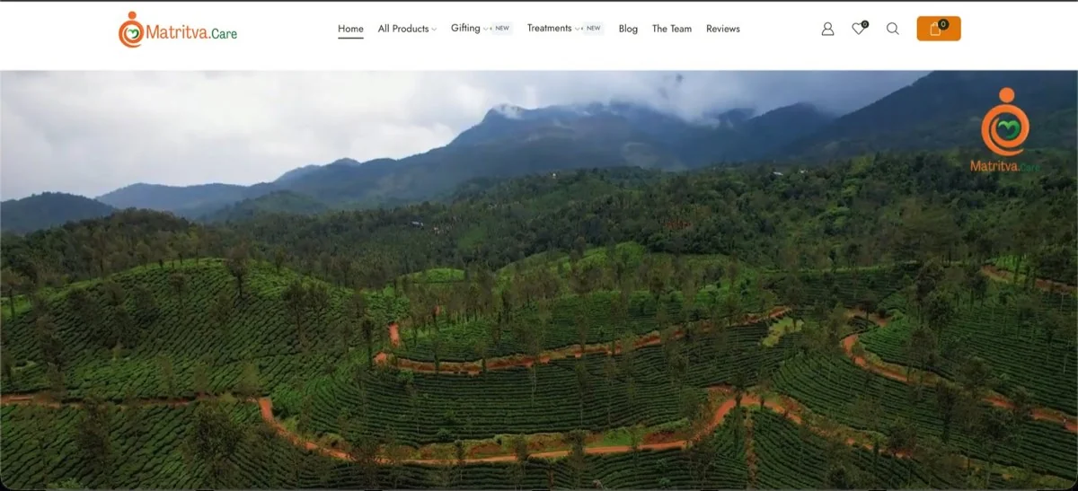Ecommerce store built by Creator City
